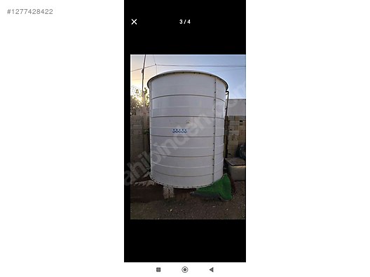 İkinci El ve Sıfır Alışveriş / Bahçe & Yapı Market / Yapı Malzemeleri / Sıhhi Tesisat / Su Deposu