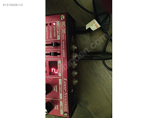 Boss rc-30 Loop station - Prosesör ve Diğer Enstrüman Yan