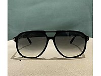 Tom Ford Raoul TF753 Shiny Black / Smoke Gradient (01B)