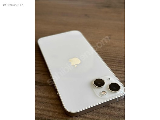 Apple iPhone 13 ホワイト　128GB、箱付き Apple / iPhone 13 / APPLE İPHONE 13 PİL 79 HATASIZ DEĞİŞENSİZ