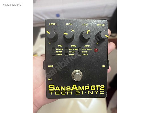 Tech 21 SansAmp GT2 on sahibinden.com - 1321429542