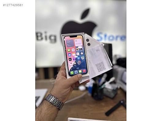 Resim Apple iPhone 13 İkinci El TR | 128 GB | Beyaz İkinci El İPHONE 13 128GB BEYAZ SIFIR GBİ HATASIZ FATURALI 9 AY GARANTİLİ