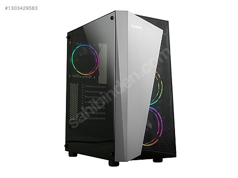 ZALMAN S4 PLUS 3x120mm RGB FANLI MEGAMAX 600W 80PLUS MidT ATX