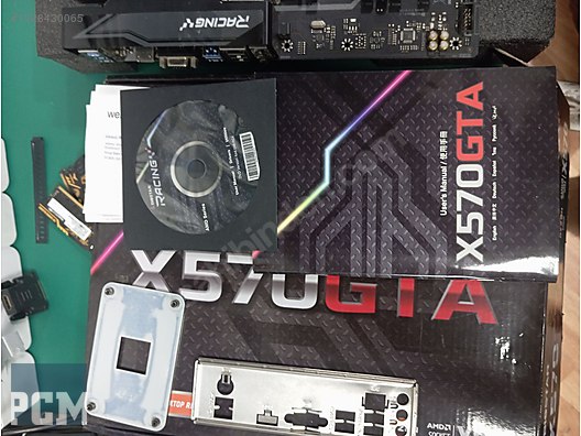 Biostar Racing X570 GTA AM4 X570 Anakart | Kutulu sahibinden.comda