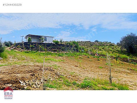 DEMİRCİLER'DE SATILIK 4.725 m2 PANORAMİK DENİZ MANZARALI TARLA