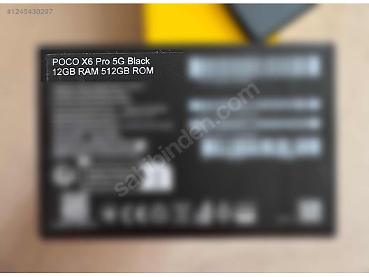 Used & Brand New Items / Cell Phones & Accessories / Cell Phones / Xiaomi / Poco X6 Pro