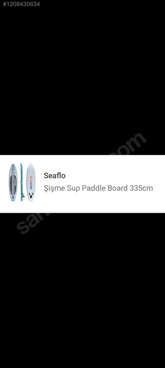SUP Malzemeleri / Seaflo Şişme Sup Paddle Board Ölçüler335x75x15cm