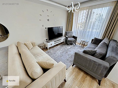 TURVİLLA'DAN KONYAALTI HURMA'DA LUX EŞYALI 2+1...