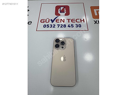 Resim Apple iPhone 16 Pro İkinci El YD | 256 GB | Çöl Titanyum İkinci El İPHONE 16 PRO 256GB PİL 100 ÇÖL