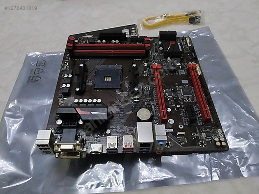 Masaüstü Bilgisayar - Anakart GIGABYTE AB350M-Gaming3 4X DDR4 M.2 AM4 ANAKART Anakart Anakart