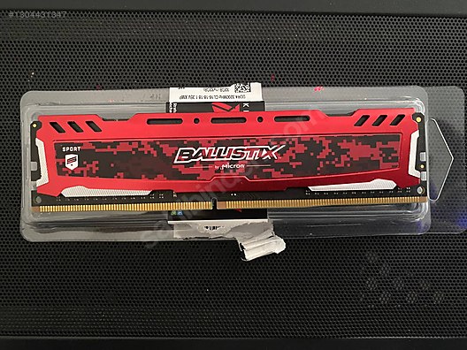 Crucial Ballistix Sport LT 8GB DDR4 3000MHz CL15 RAM on sahibinden
