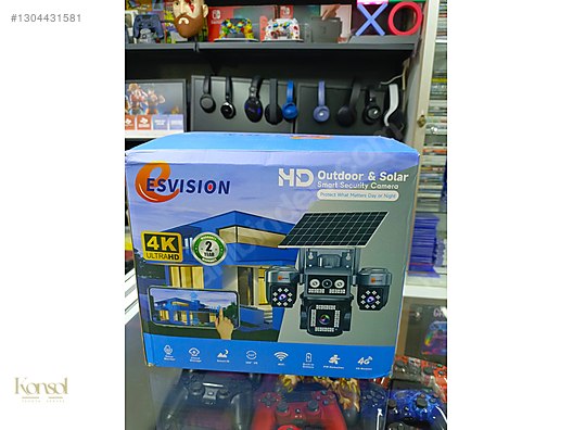 ES-5704 4G SOLAR CAMERA AOV 4 LENS ESVISION 24 AY GARANTİLİ