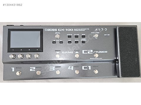 Çok az kullanılmış BOSS GX-100 - Prosesör ve Diğer Enstrüman Yan