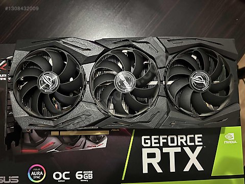 Ryzen 5 3600X & Asus ROG Strix RTX 2060 EVO OC 6GB sahibinden