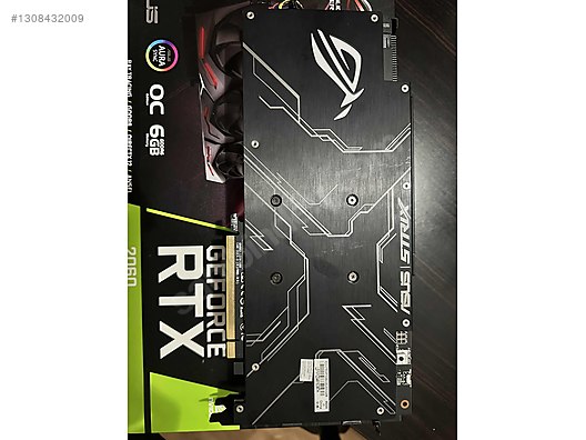 リョウ Ryzen 5 3600X & Asus ROG Strix RTX 2060 EVO OC 6GB sahibinden