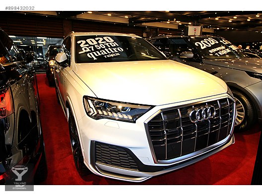 audi q7 50 tdi quattro s line 2021 cikisli 2020 audi q7 50tdi ic dis s line paket 7 kisilik at sahibinden com 898432032