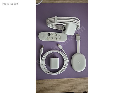 Google Chromecast / Google Chromecast with Google TV 4K + Orijinal