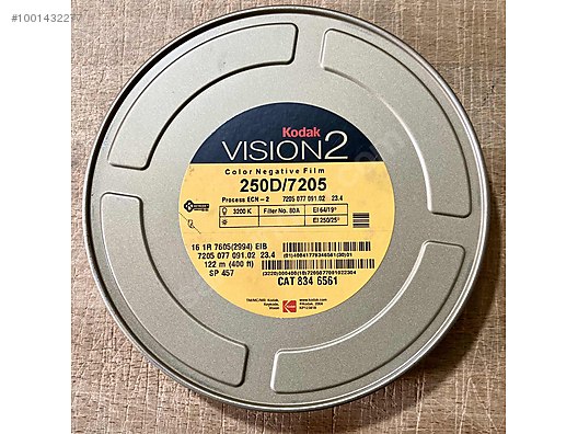 希少品　東映　フィルム Kodak Vision2 250D 16mm Color Negative Film (400 Feet) sahibinden