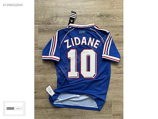 Fransa 1998 Dünya Kupası Zinedine Zidane forması on sahibinden.com