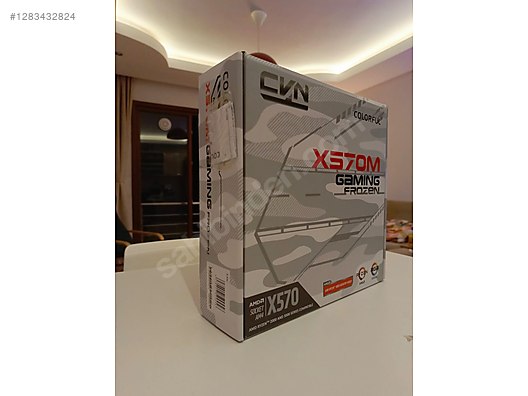 Colorful Cvn X570M Gaming Frozen V14 AM4 DDR4 Micro ATX Anakart - Anakart ve Tüm Masaüstü Bilgisayar Parçaları sahibinden.com'da