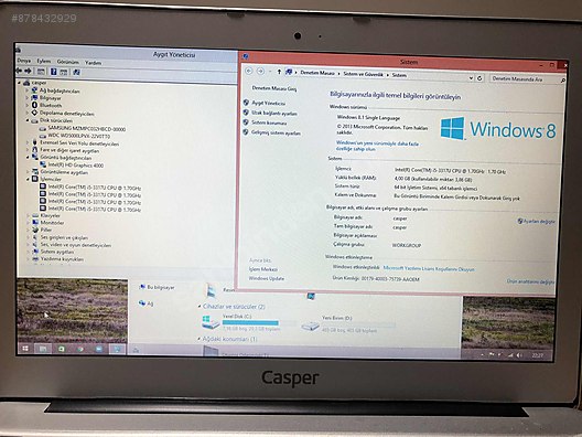I5 3 Nesil Ultrabook Slim Metal Kasali 14 Dizustu Bilgisayar Ilan Ve Alisveriste Ilk Adres Sahibinden Com Da 878432929
