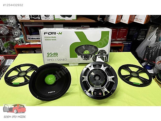 nyhc CDセット Cadence FR HRN 69 OVAL ÖDÜLLÜ MİDRANGE ÇİFTİ 600 WAT 300 RMS HORN