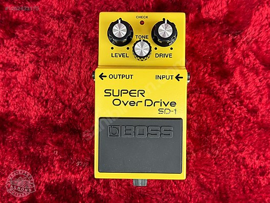 Boss SD-1 Super OverDrive - Efekt Pedalı ve Diğer Enstrüman Yan