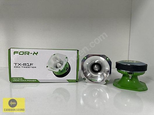 Hoparlör / Tweeter / For-X TX-81F 150W 75RMS Tweeter sahibinden