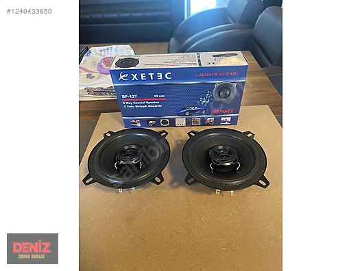 わんこ Xetec 13 cm Koaksiyel Hoparlör SP-137 150 Watt - 1240433650