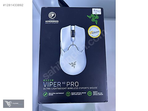 Razer Viper V2 Pro Beyaz Optik Kablolu/Kablosuz Oyuncu Mouse