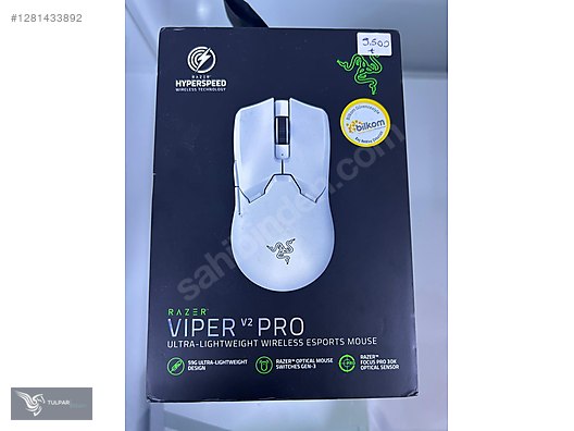 Razer Viper V2 Pro Beyaz Optik Kablolu/Kablosuz Oyuncu Mouse