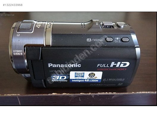 超極上　Panasonic HC-V700M 128gSDカードおまけ SIFIRDAN FARKSIZ PANASONİC HC-V700 FULL HD VİDEO KAMERA: 12.500