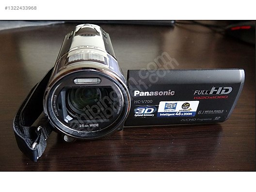 超極上　Panasonic HC-V700M 128gSDカードおまけ SIFIRDAN FARKSIZ PANASONİC HC-V700 FULL HD VİDEO KAMERA: 12.500