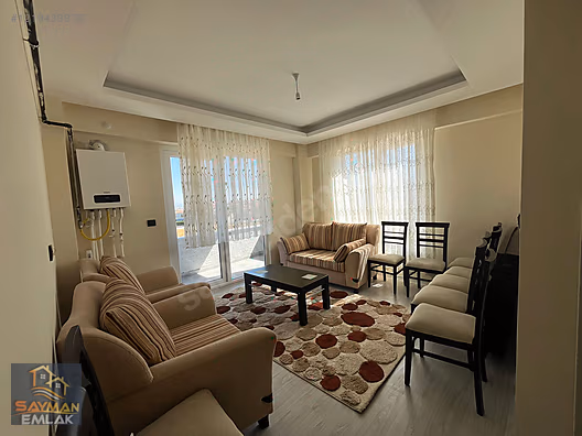 SAYMAN'DAN KİRAZPINAR'DA ABONELİK AÇIK 1+1 EŞYALI KİRALIK DAİRE #1219433978