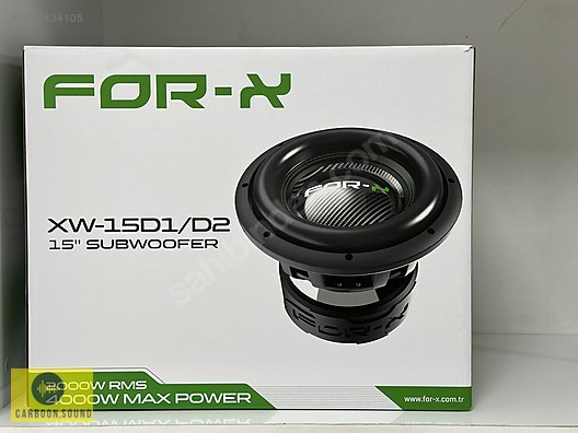 Hoparlör / Subwoofer / X15D2 38 CM 4000W 2000 RMS FORX sahibinden