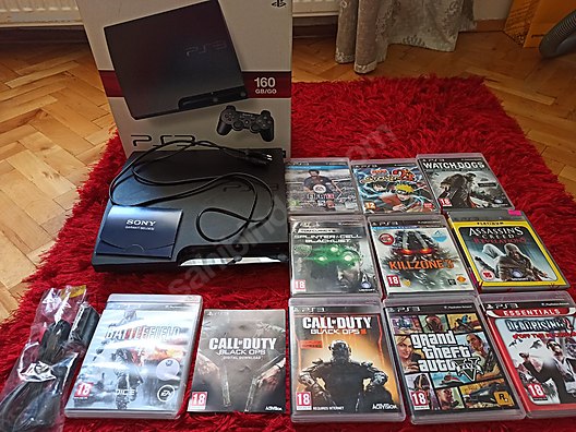 https www sahibinden com ilan ikinci el ve sifir alisveris oyun konsol oyun konsolu ps3 slim 160 gb temiz 10 oyunlu 1 kollu kablolu 860434302 detay
