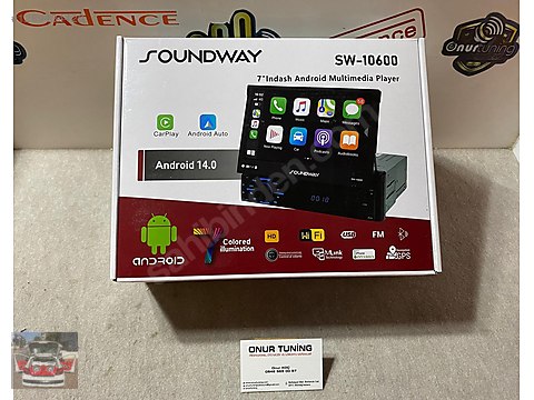 Multimedya Oynatıcı / SOUNDWAY SW-10600 7'INDASH ANDROİD OTO TEYİP