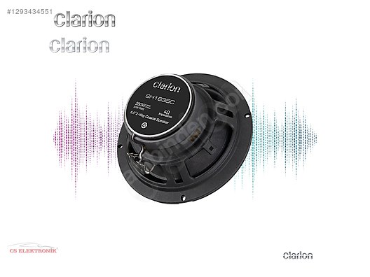 Clarion SH1635C Yüksek Güçlü Oto Hoparlör | Net & Tok Ses - 1293434551