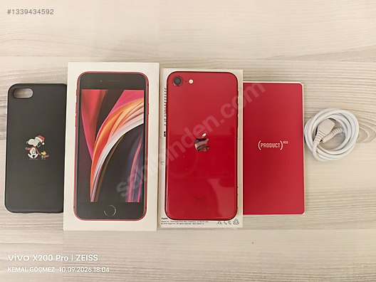 Apple / iPhone SE (2nd Gen.) / APPLE I PHONE SE 2.NESİL 128GB RED