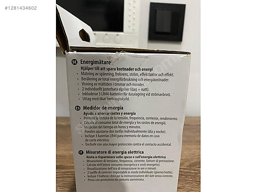 İkinci El ve Sıfır Alışveriş / Teknik Elektronik / Test & Ölçüm Cihazı / Watt Ölçer