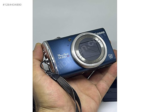 Canon PowerShot SX200 IS Kompakt Dijital Fotoğraf Makinesi