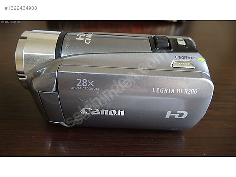 CANON LEGRIA HF-R206 HD VIDEO KAMERA: 6500 TL sahibinden.comda