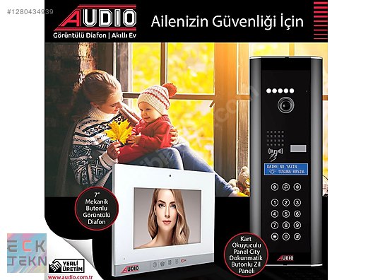 İkinci El ve Sıfır Alışveriş / Bahçe & Yapı Market / Yapı Malzemeleri / Elektrik Tesisatı / Diyafon & Zil