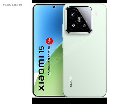 Xiaomi / 15 / SIFIR XİAOMİ Mİ 15 AMİRAL GEMİSİ ÇİFT SİM NO