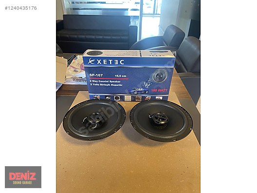 Xetec 16 cm Koaksiyel Hoparlör SP-167 180 Watt.. - 1240435176
