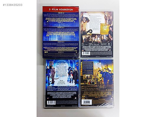 Müzede Bir Gece - 3 Film DVD Box Set on sahibinden.com - 1338435203