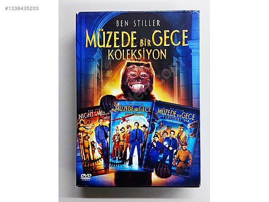 Müzede Bir Gece - 3 Film DVD Box Set on sahibinden.com - 1338435203