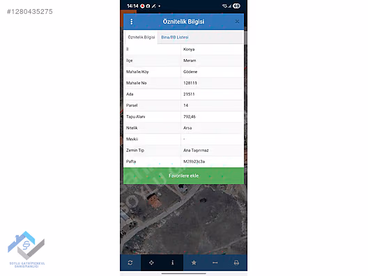 SATILIK MERAM GÖDENEDE HESAPLI ARSA ALAN KAZANIR #1280435275