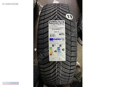 ステイナー 215 4AD 215/60R17 BRIDGESTONE TURANZA ALL SEASON6 100V XL (4 MEVSİM