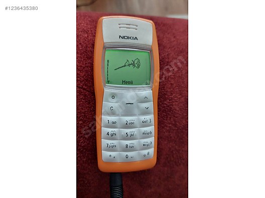 えみりん3310 Nokia / 3310 / NOKİA 1100 FULL ORJİNAL YEŞİL EKRANLI TELEFON on